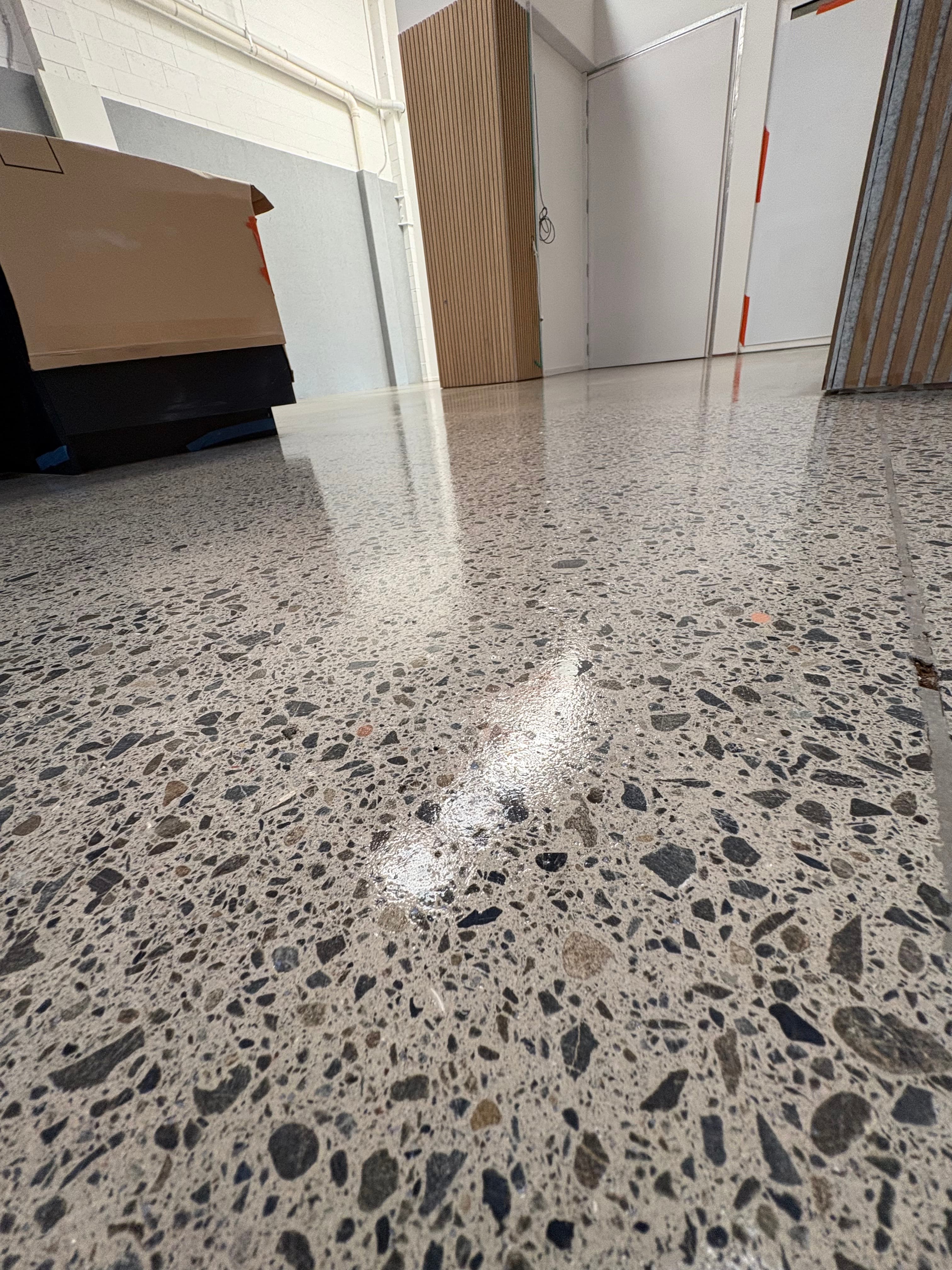 Grind N Prep — concrete grinding specialist at work